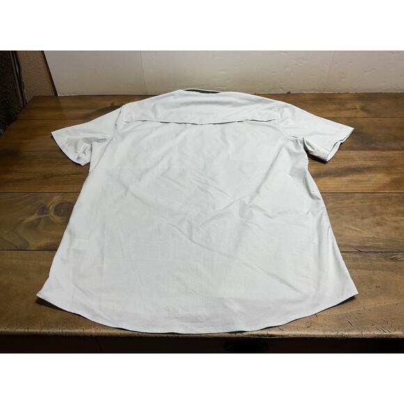 Poncho Shirt Mens XL Slim Fit Mint Green Pearl Snap Western NWT - Picture 10 of 11